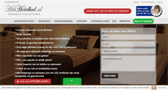 Desktop Screenshot of hethotelbed.nl